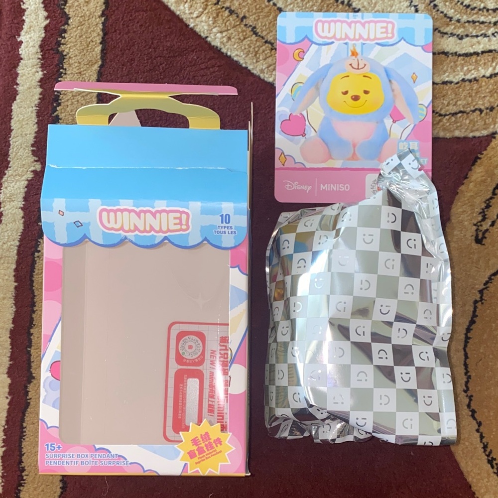 Winnie Disney Miniso Blind Box Confirmed Eeyore